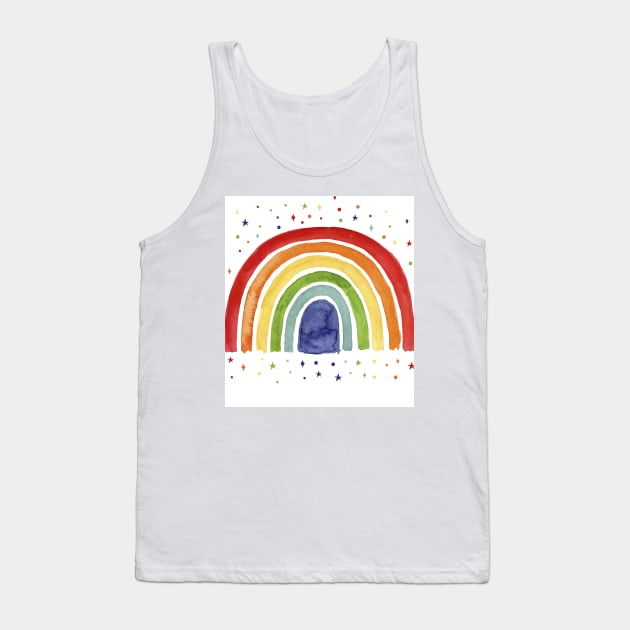 rainbow Tank Top by Ham.x